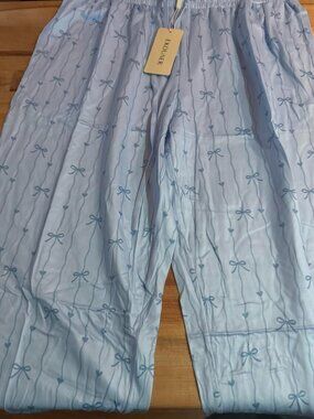 Womens Jogger Pajamas Pants Soft Lounge Pj Bottoms with Pockets